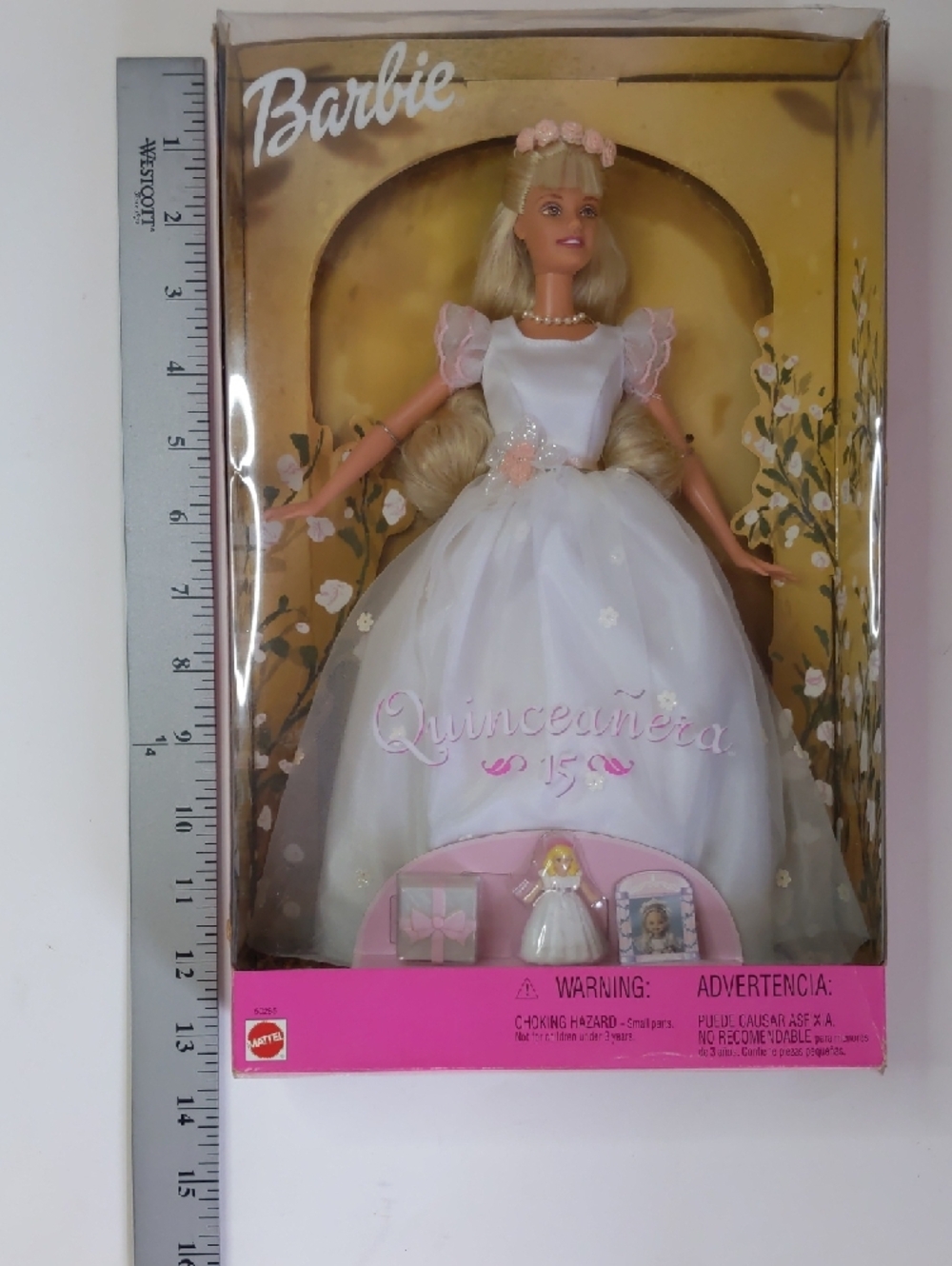 Barbie Quinceañera Doll 15th Birthday 2000 Mattel 50285 + Free Gift - Picture 8 of 9